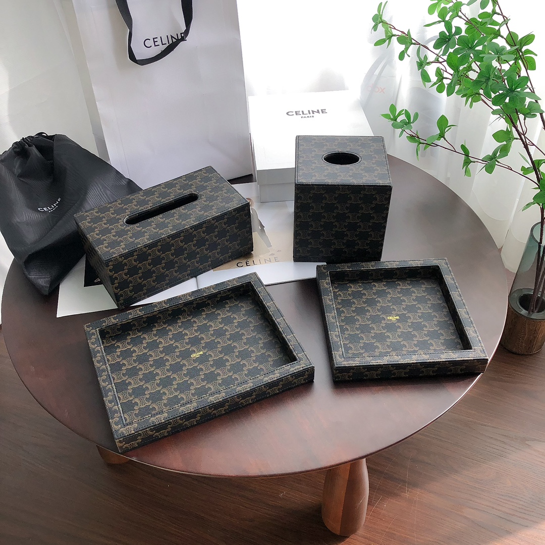 The Celine Home collection combines the brand's signature print with - Comprehensive