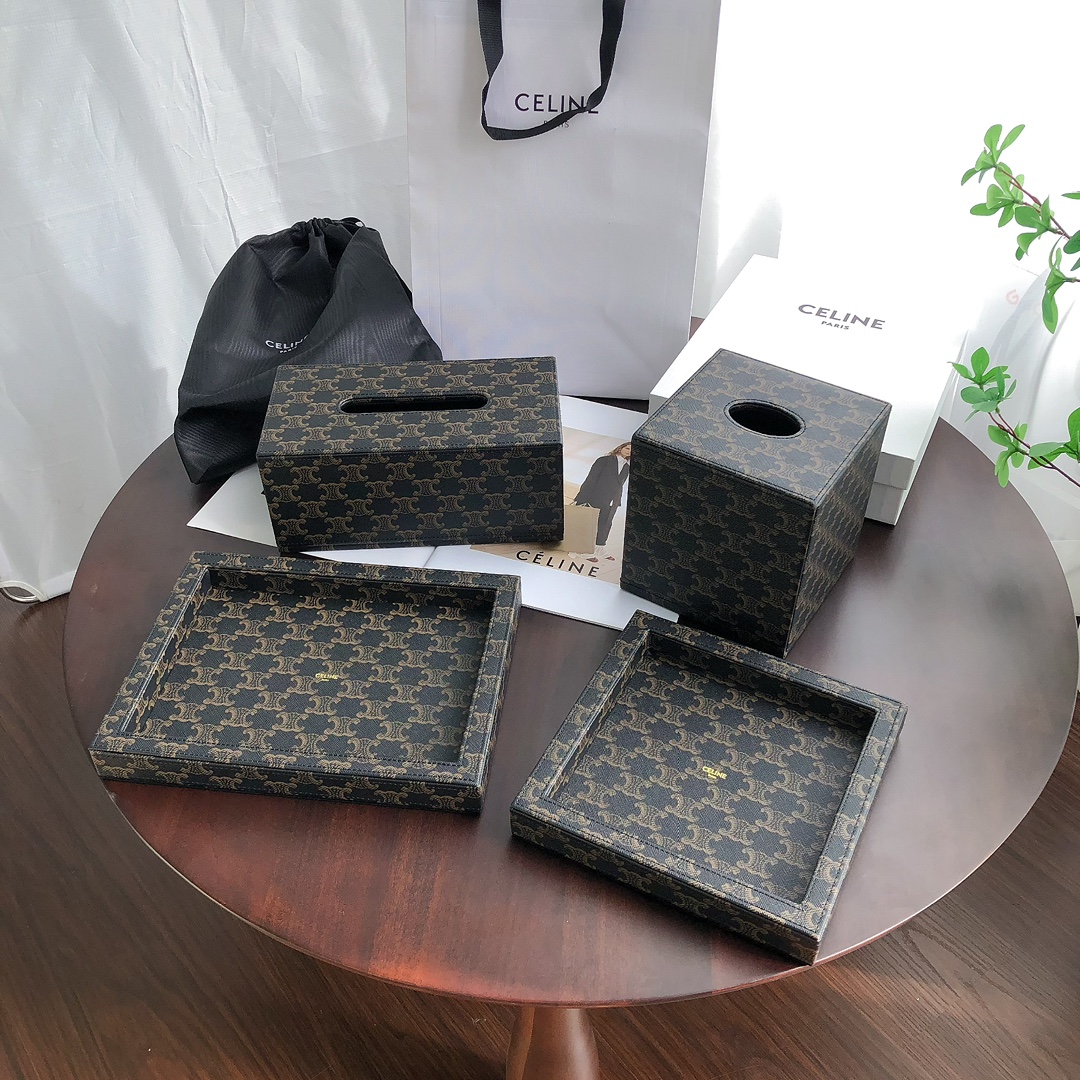 The Celine Home collection combines the brand's signature print with - Comprehensive 2