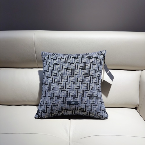 Fendi FF Motif Jacquard Cushion - Stylish Home Decor Accent Pillow 1 Fendi FF Motif Jacquard Cushion - Stylish Home Decor Accent Pillow