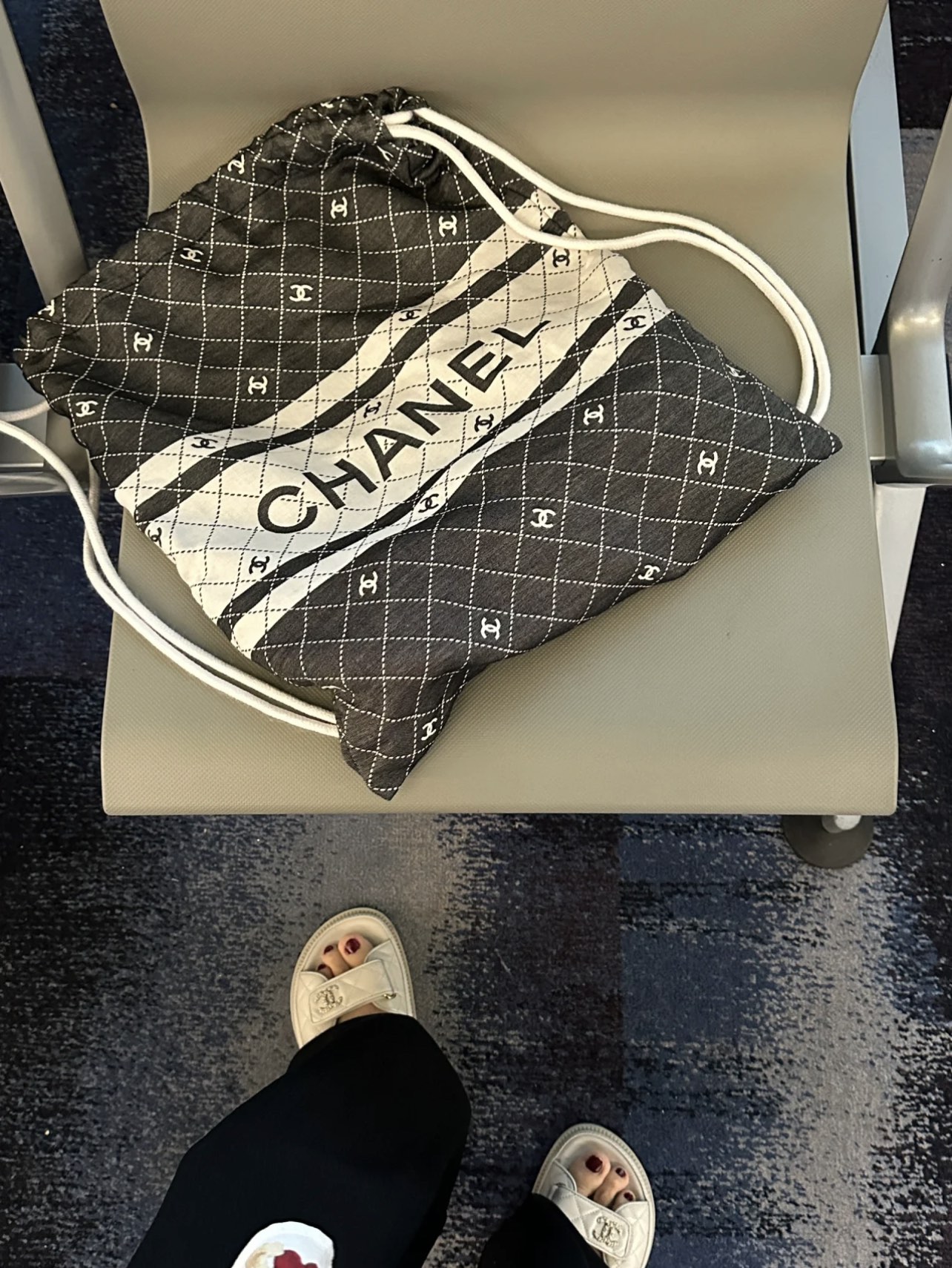Silk-blend double-knit, exceptionally lightweight! - Bag
