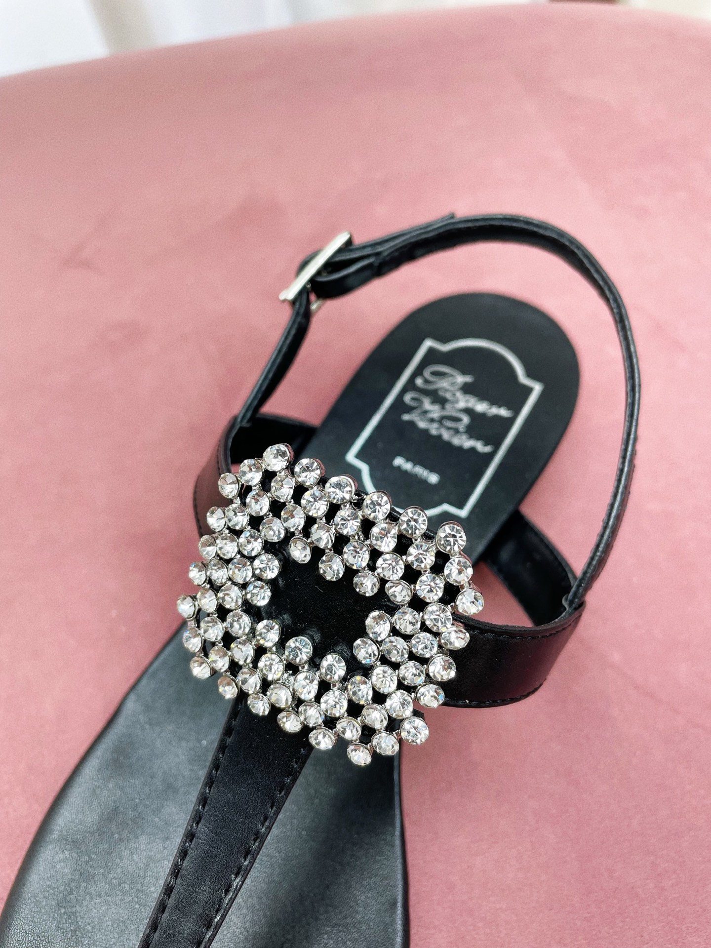 “European Style Parisian Sandals: Vintage, Comfortable, Elegant with Italian Leather Soles and Custom Metal Buttons” - 图片 8