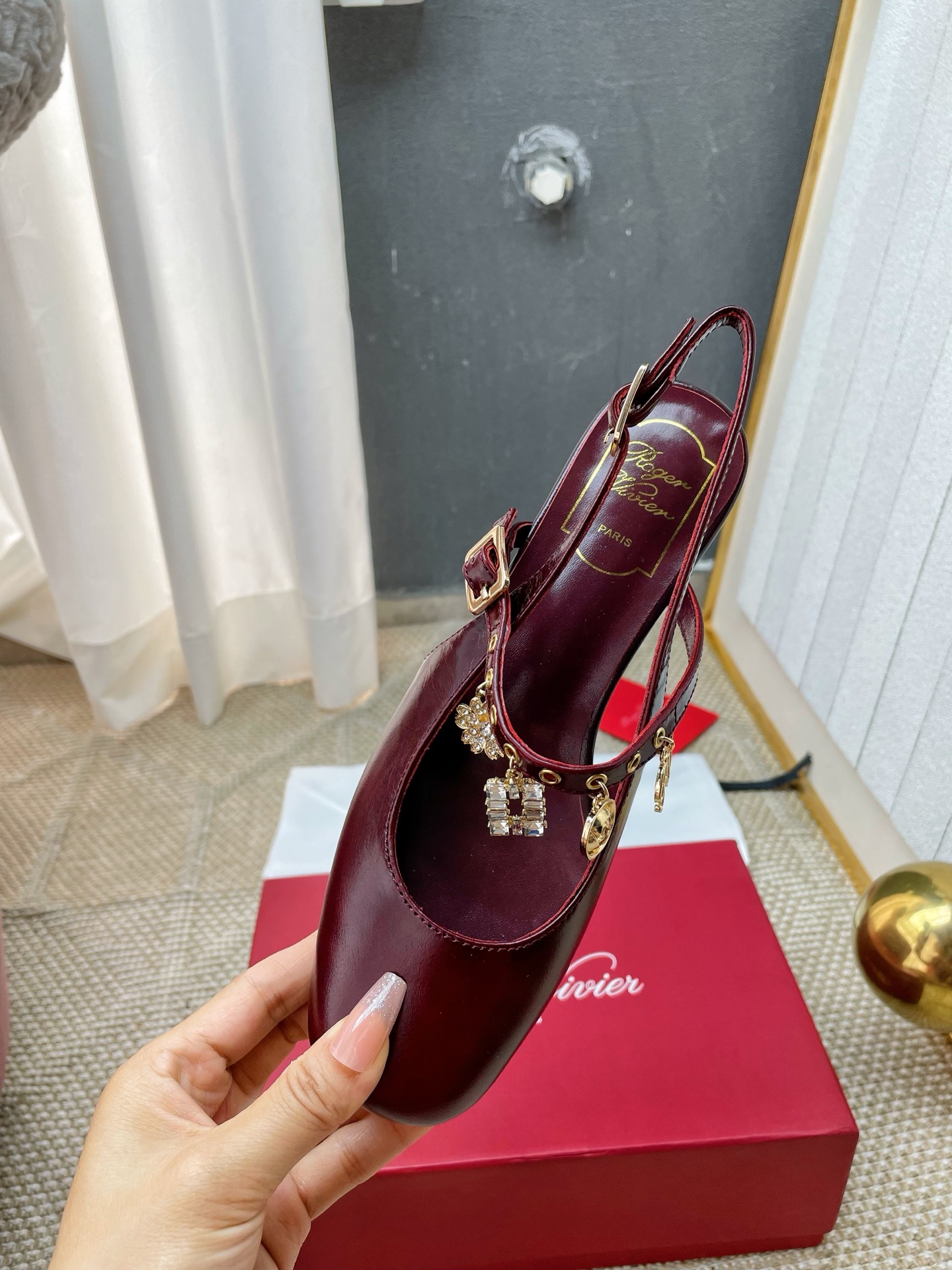 로저비비에 T 버클 메리제인 샌들 105561 이미지 6