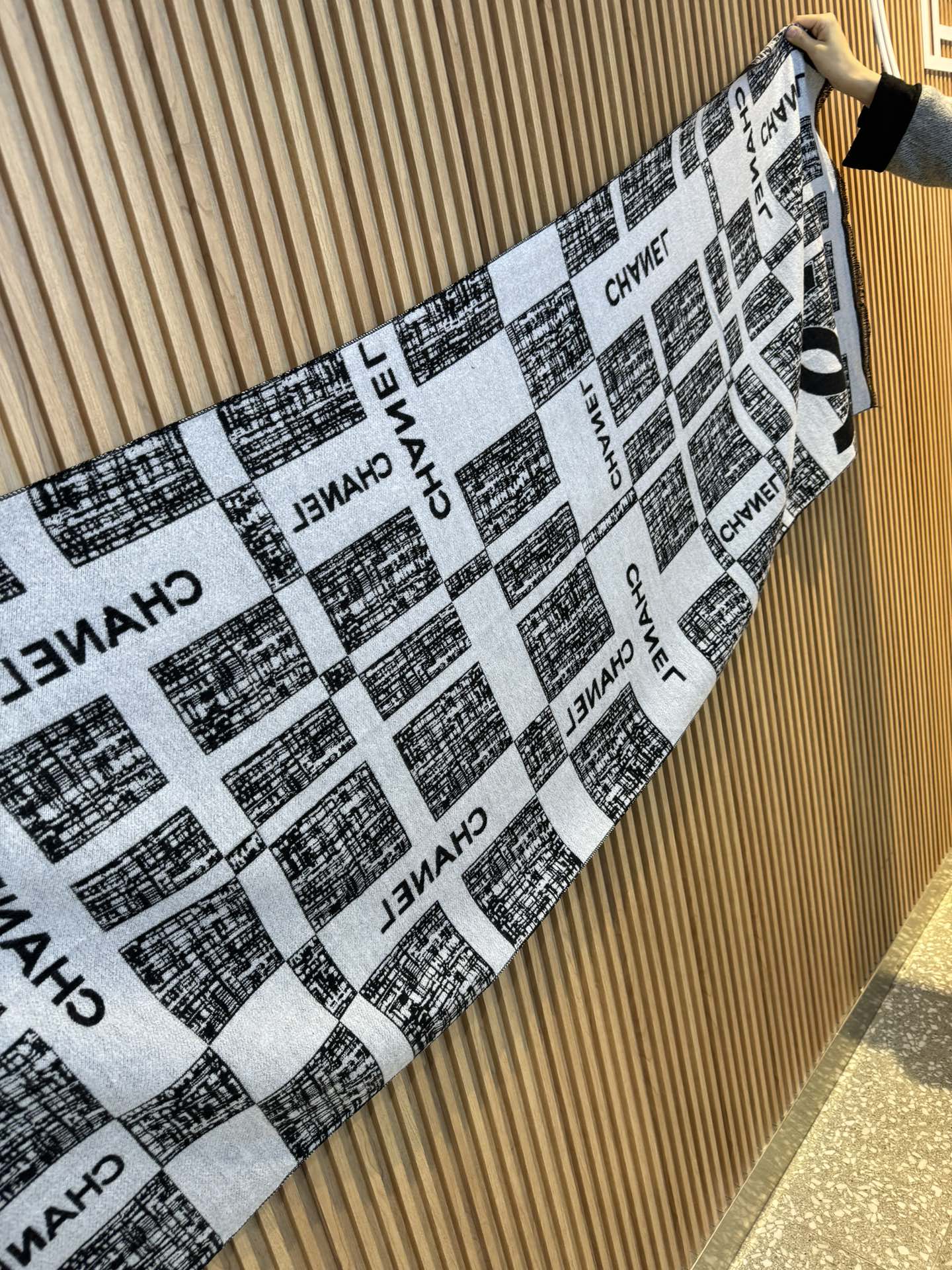 Chanel Haute Couture Silk Twill Scarf Shawl Ref.2541CCDB 7