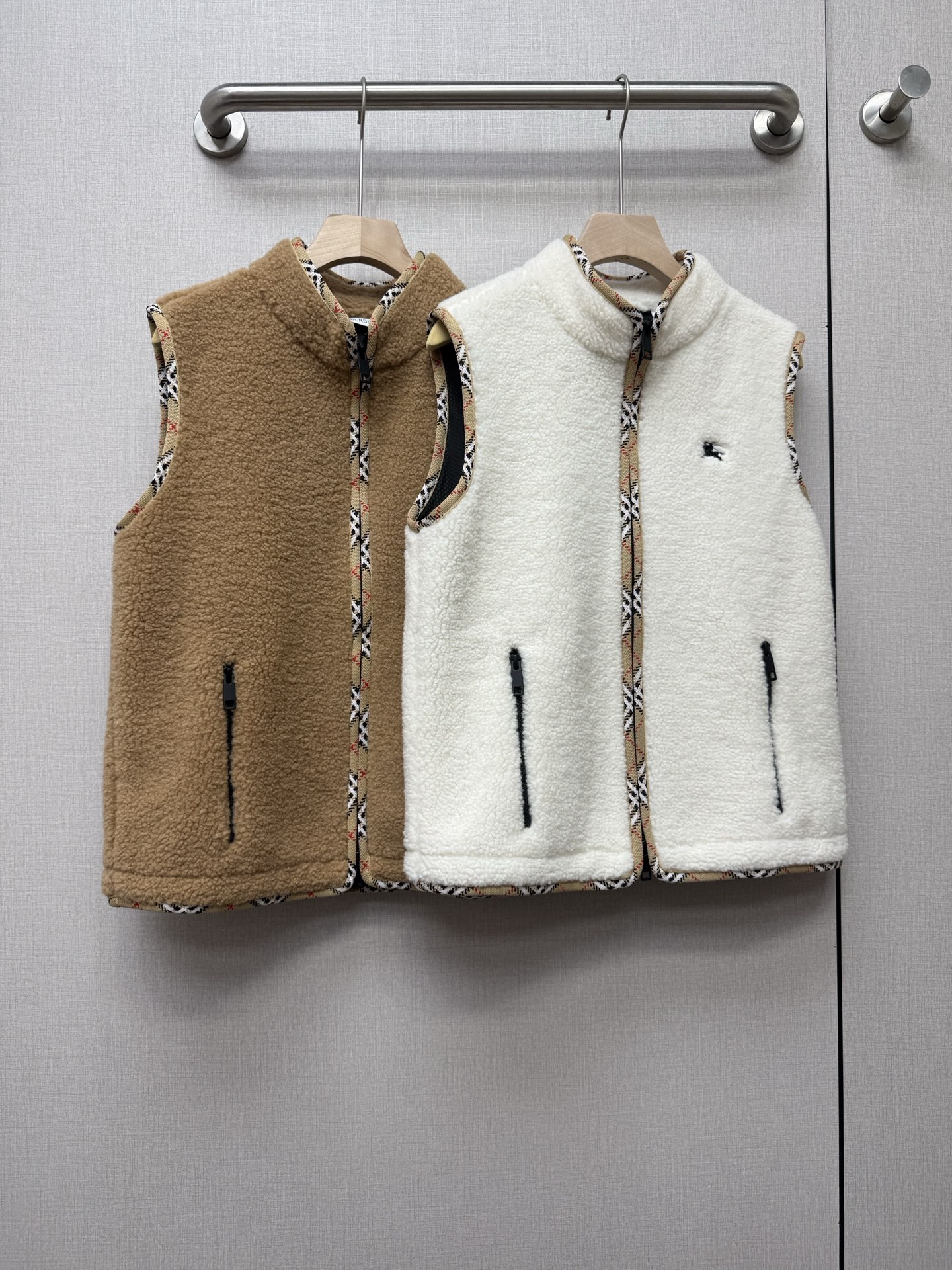 Burberry Fleece Hooded Vest
