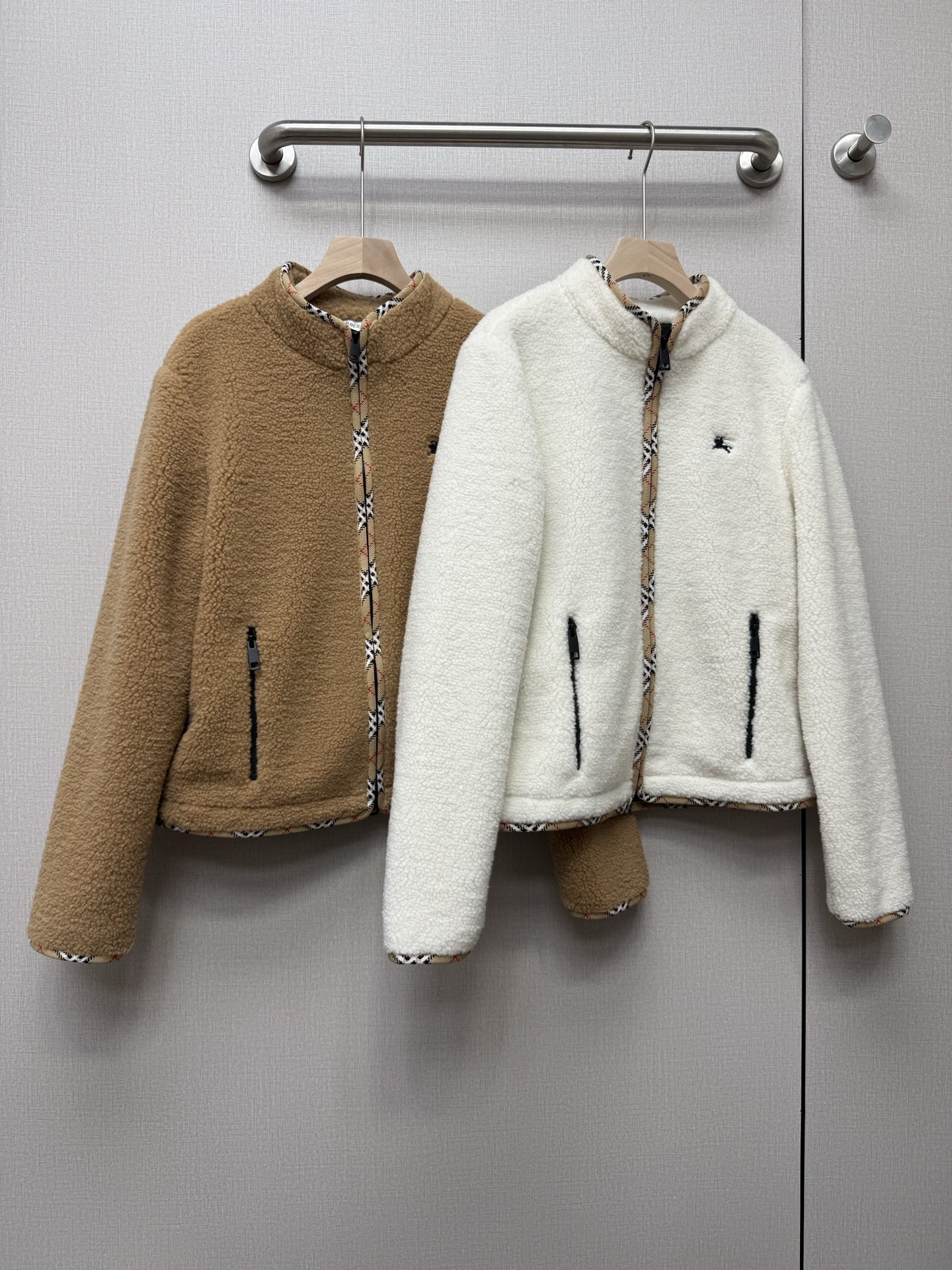 Burberry Fleece Zip Jacket