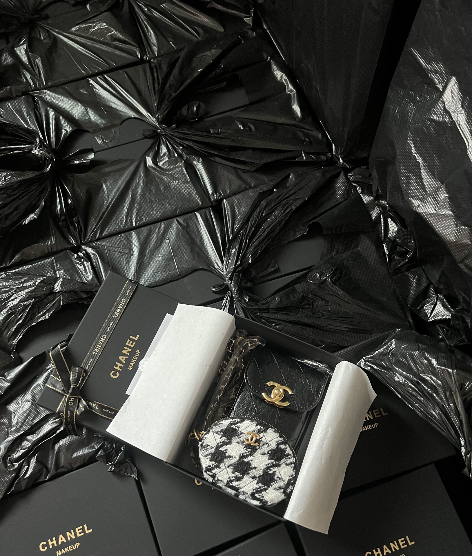 Chanel Vintage Collection Fabric Phone Bag - Comprehensive