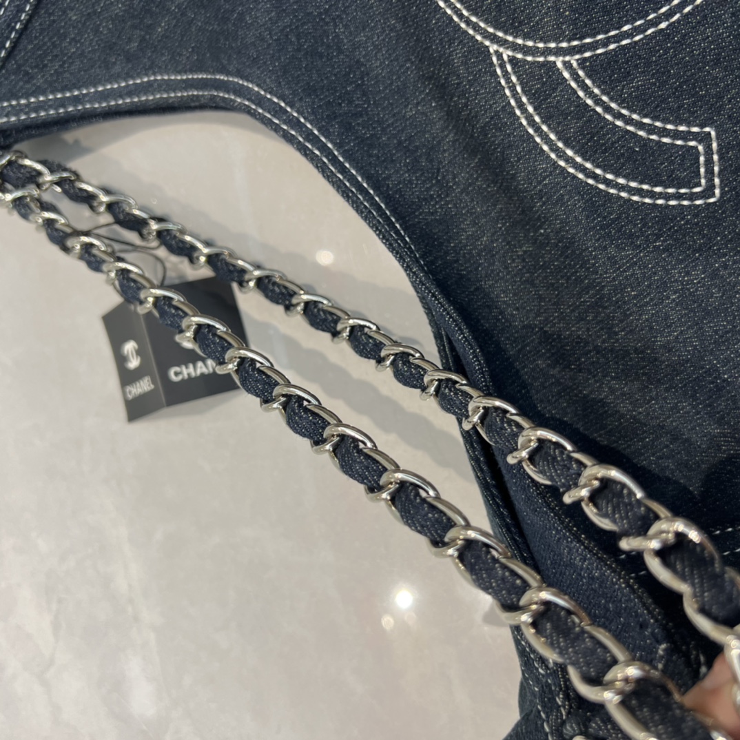 Vintage Denim Large Tote - Comprehensive 6