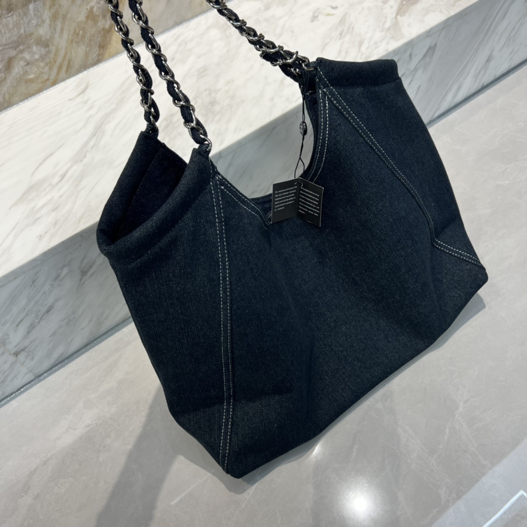 Vintage Denim Large Tote - Comprehensive 3
