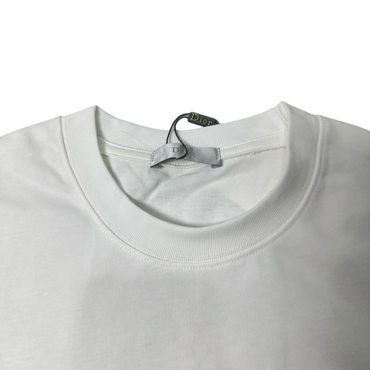 DIOR/迪奥 四叶草刺绣短袖 黑色 白色