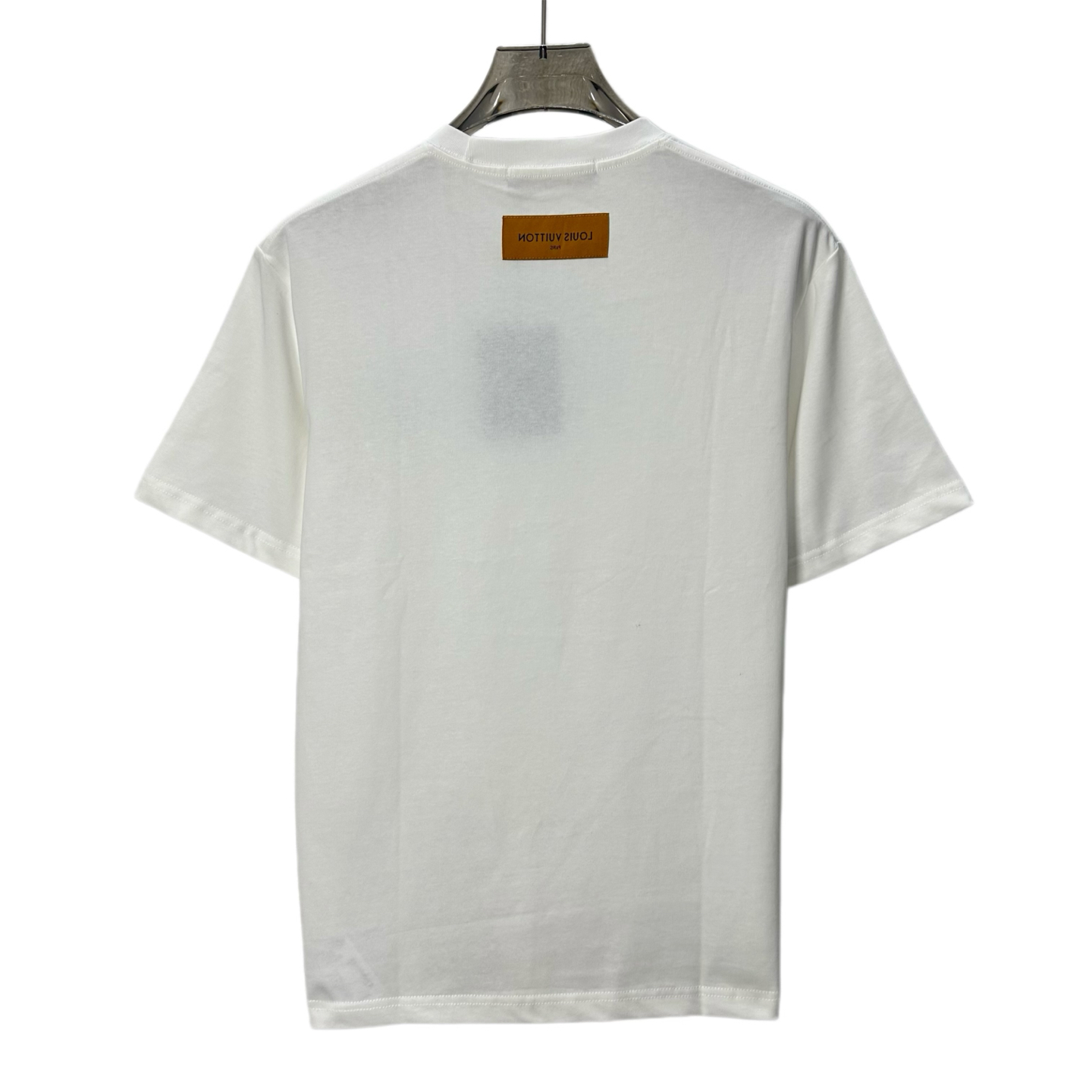 LOUIS VUITTON/路易威登 别针Logo刺绣圆领短袖 黑色 白色 LOUIS VUITTON/路易威登 别针Logo刺绣圆领短袖 黑色 白色