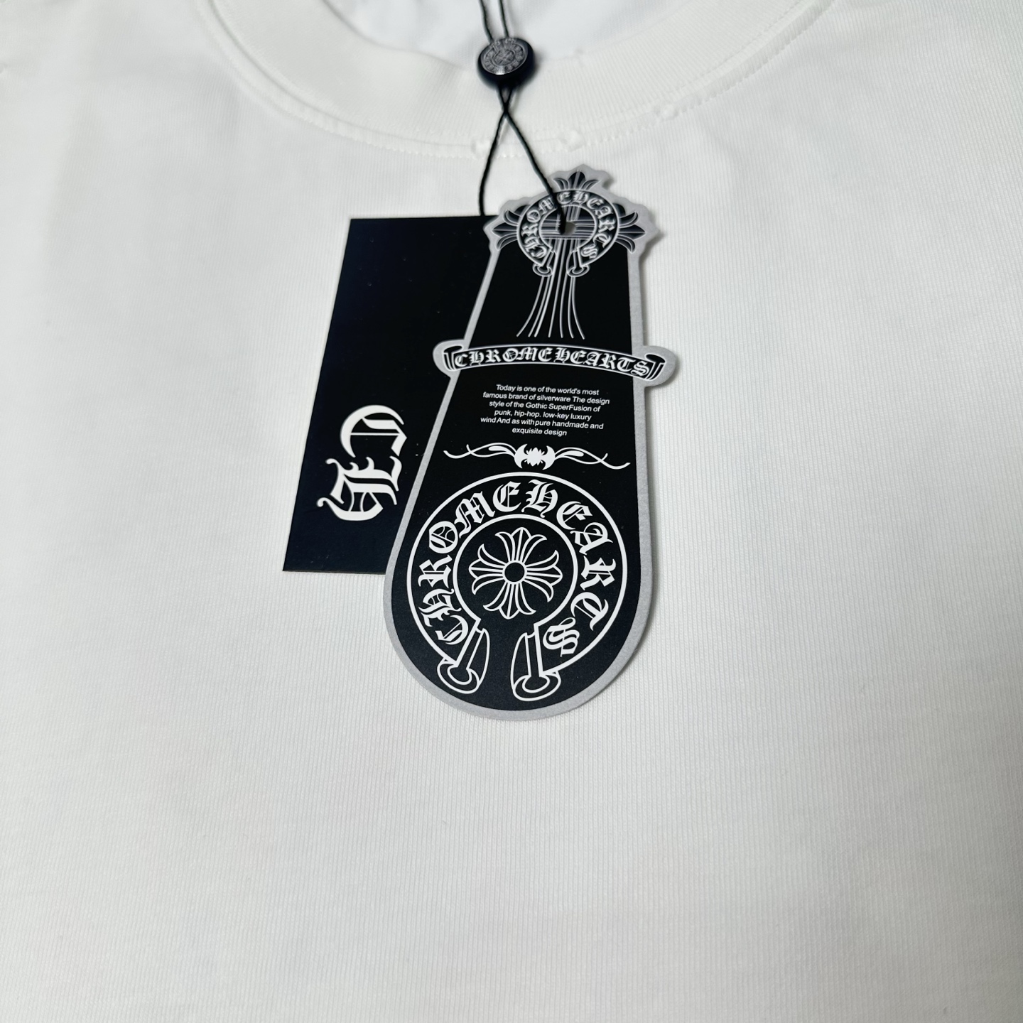 CHROME HEARTS/克罗心 背后彩色十字架群印花圆领短袖 黑色 白色-莆田鞋,莆田鞋货源,高仿鞋,高仿鞋货源,安福档口,莆田高仿鞋,莆田鞋批发,高仿鞋批发,莆田高仿运动鞋,高仿运动鞋,莆田运动鞋 CHROME HEARTS/克罗心 背后彩色十字架群印花圆领短袖 黑色 白色