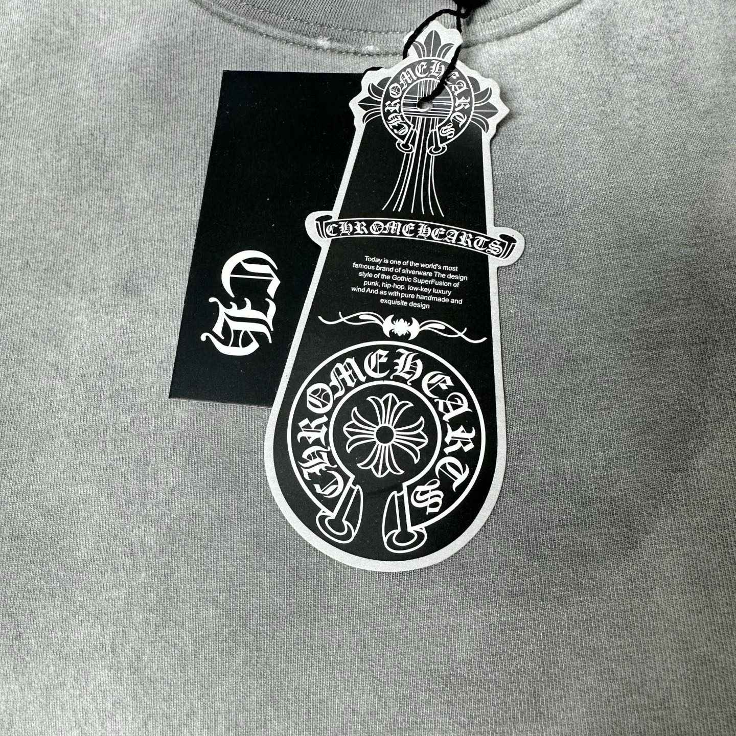 CHROME HEARTS/克罗心 十字架镭射激光破坏水洗圆领短袖 黑色 白色-Top High Quatity Cheap Sneakers Fashion Clothing Clothes Bags handbags Shoes of all Brand wholesale With The best Quality And Beautiful Price from China Factory Chinese suppliers wholesaler seller CHROME HEARTS/克罗心 十字架镭射激光破坏水洗圆领短袖 黑色 白色
