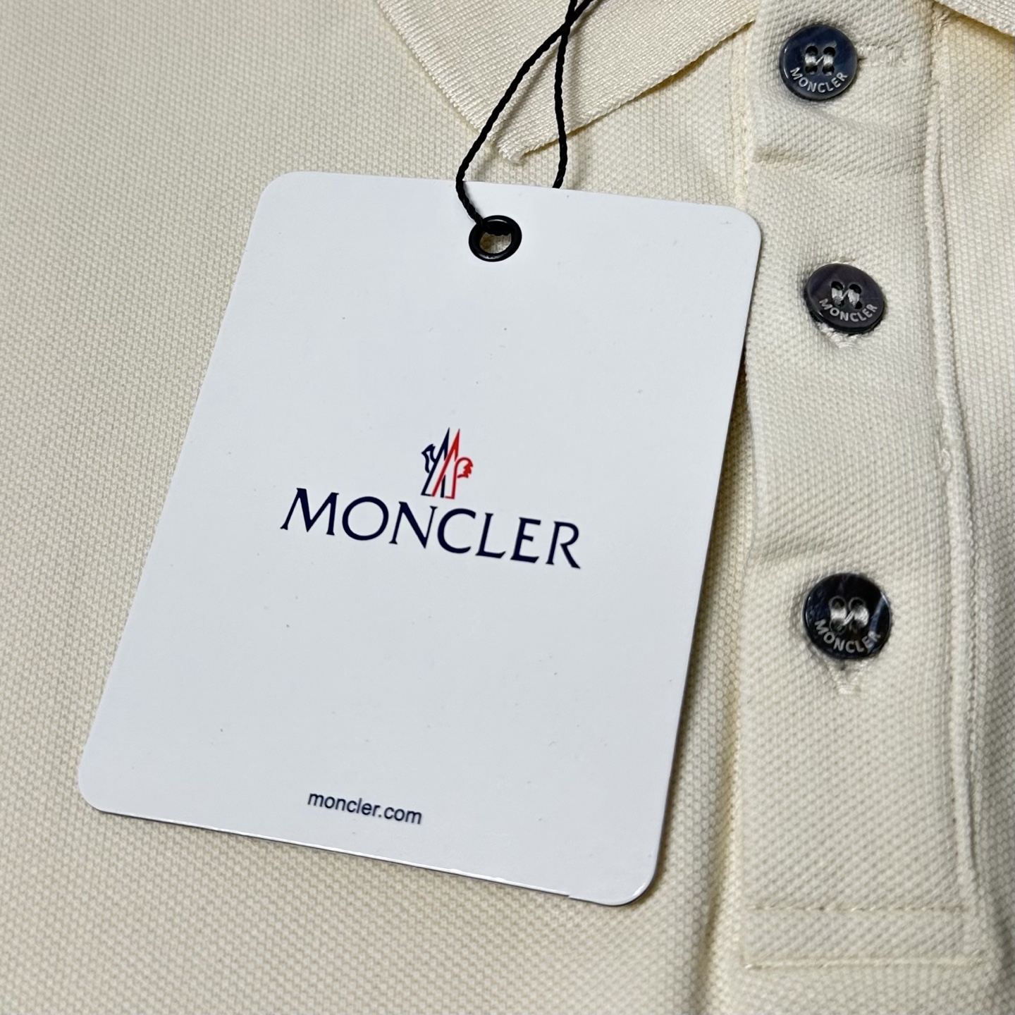 MONCLER/蒙口 胸前logo编织刺绣短袖Polo衫 黑色 杏色-Top High Quatity Cheap Sneakers Fashion Clothing Clothes Bags handbags Shoes of all Brand wholesale With The best Quality And Beautiful Price from China Factory Chinese suppliers wholesaler seller MONCLER/蒙口 胸前logo编织刺绣短袖Polo衫 黑色 杏色