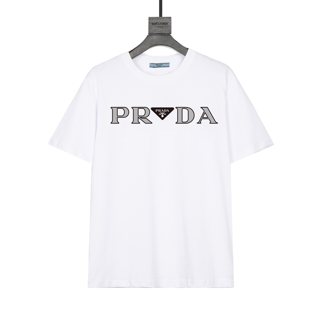 Prada personalizado: tela de algodón puro de 320 cabos y 250 g, etiqueta de piel personalizada en la espalda,…