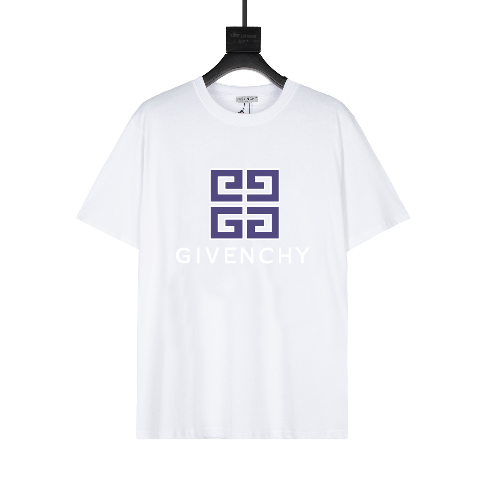 Tela de algodón de 250 g de hilo de 320 hilos hecha a medida de Givenchy, mismo estilo oficial, mismo estilo para hombr…