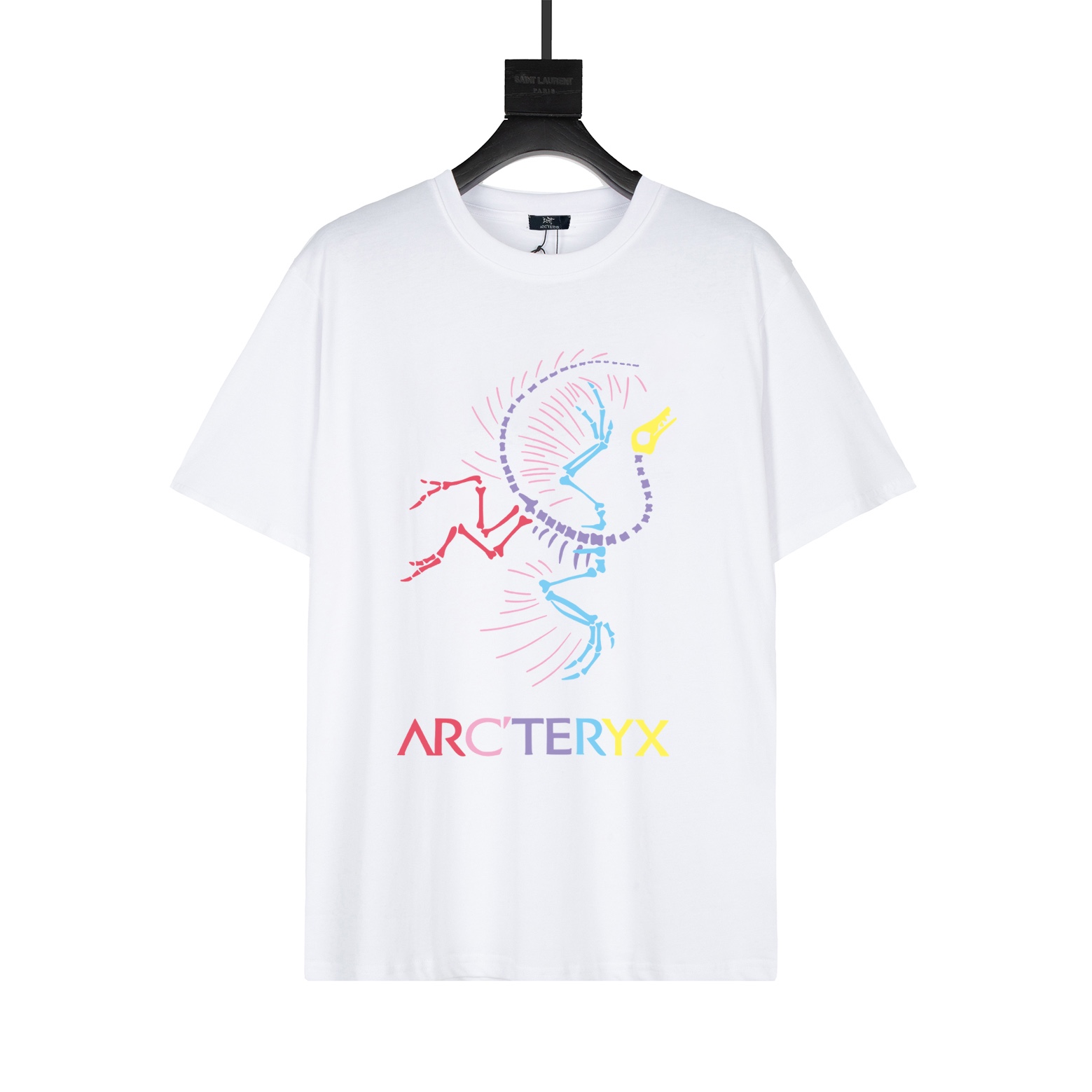 Arcteryx personalizado hilo de 320 hilos 250 g tela de algodón oficial mismo estilo camiseta de manga corta m…