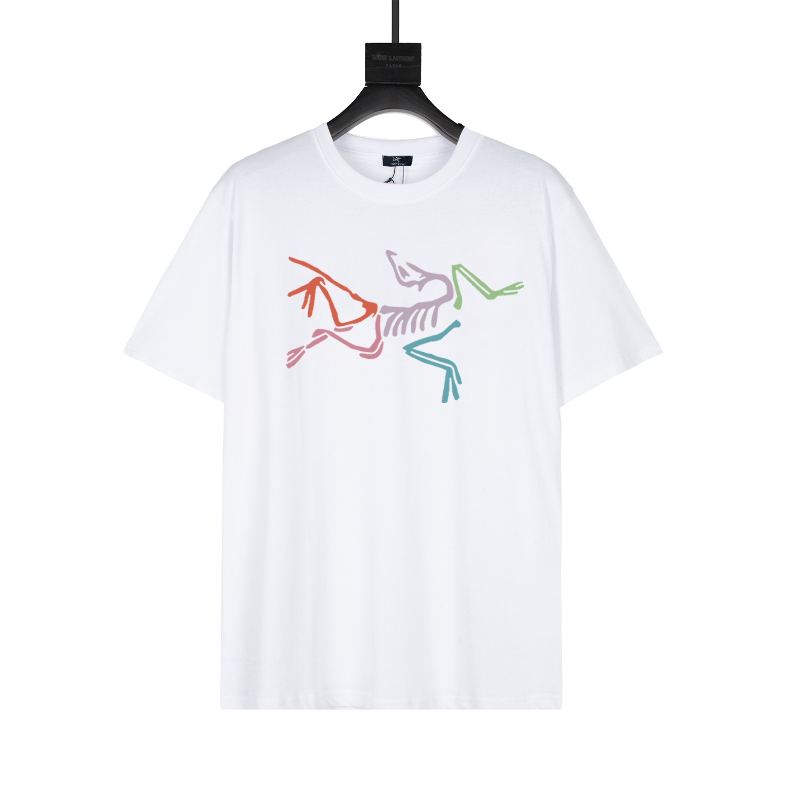 Arcteryx personalizado hilo de 32 hilos, tela de algodón de 250 g, camiseta oficial de manga corta del mismo …