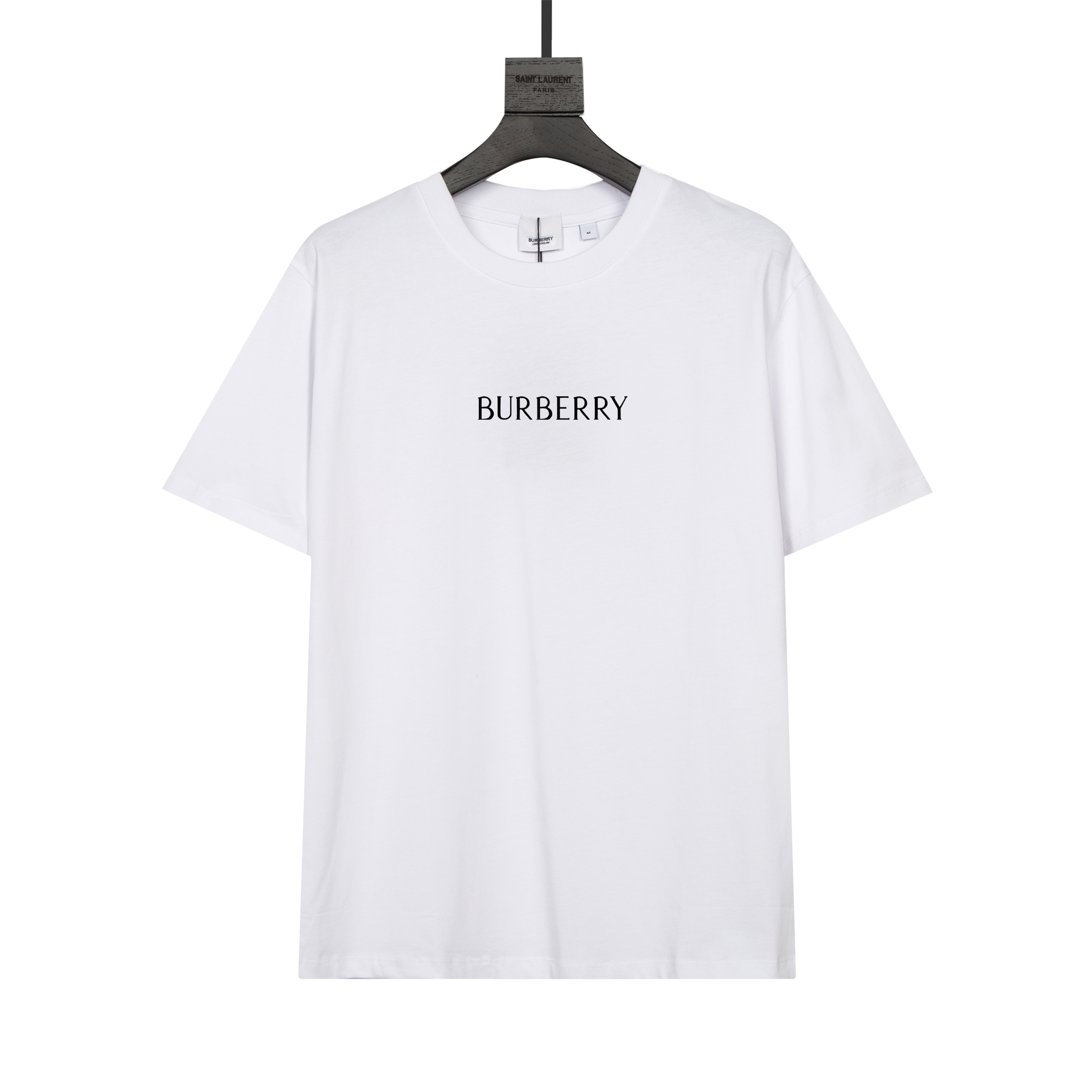 Burberry camiseta de manga corta personalizada de 32 hilos, 250 gramos de algodón puro, mismo estilo oficial. Elegante …