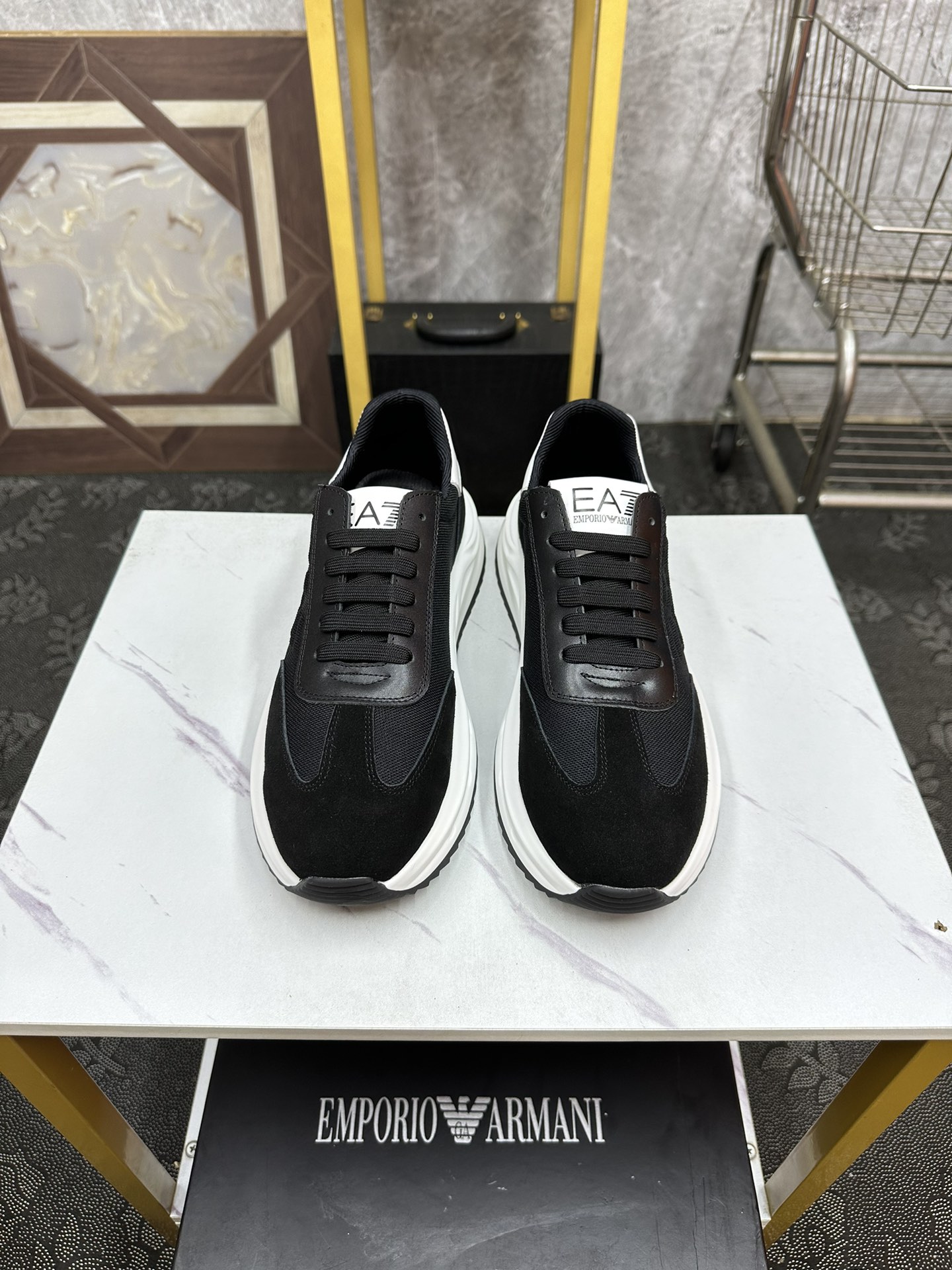 P200. [ARMARNI - ARMARNI 】 verano de los hombres últimos zapatos casuales nuevo listado, forro de cu