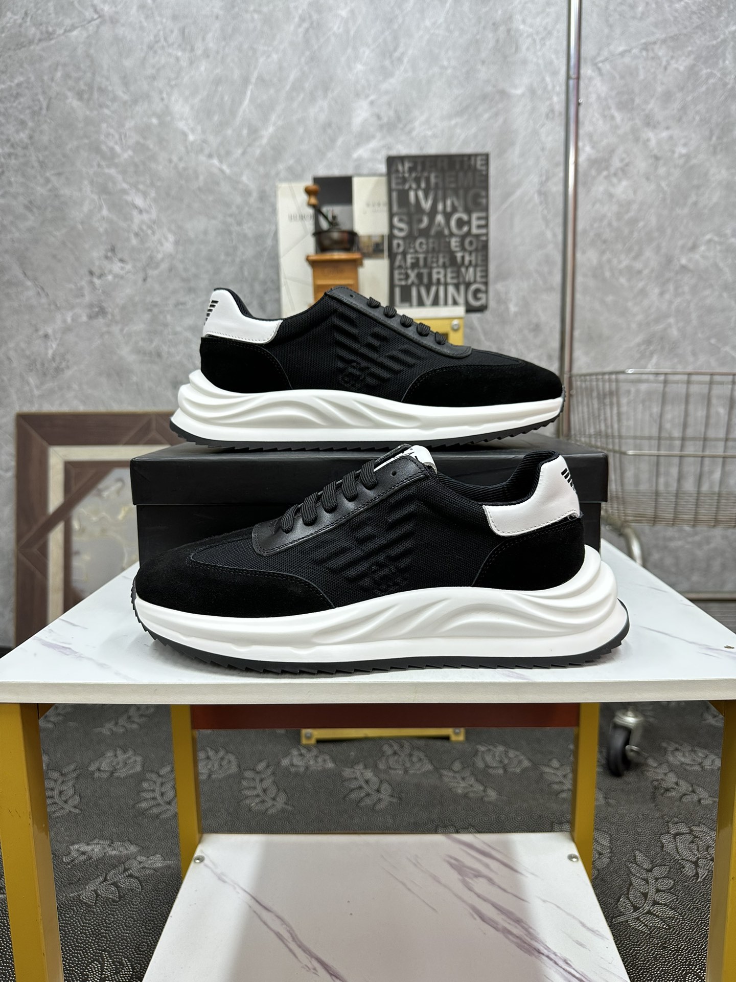 P200. [ARMARNI - ARMARNI 】 verano de los hombres últimos zapatos casuales nuevo listado, forro de cu