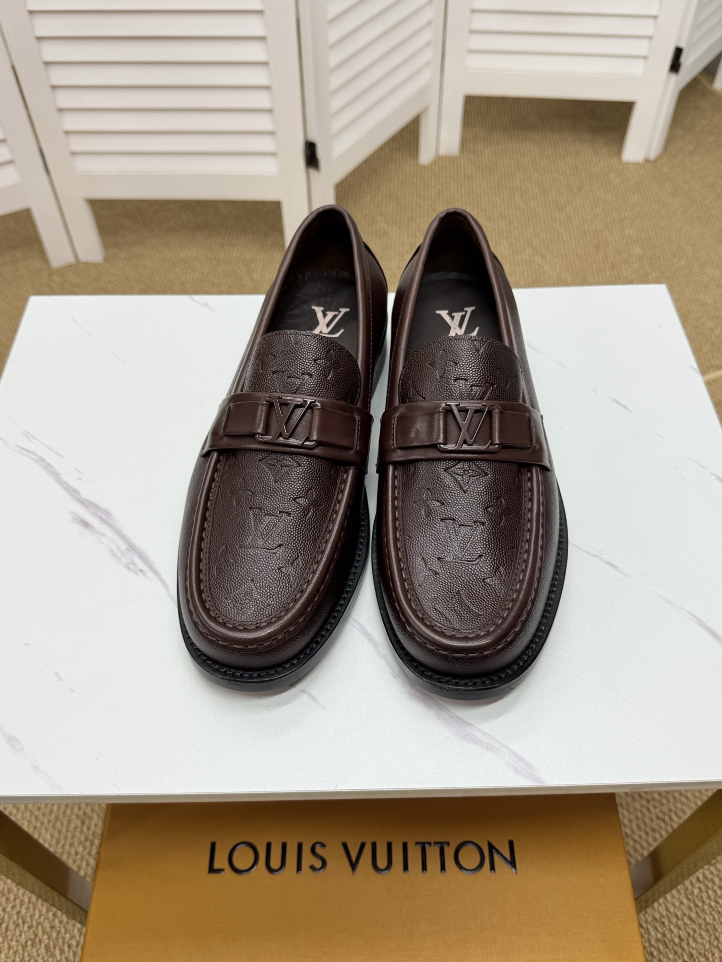 Louis Vuitton Leather Loafers, Designer Dress Shoes for Men, Luxurious & Comfortable 3 i1745350280718 7940 0 1