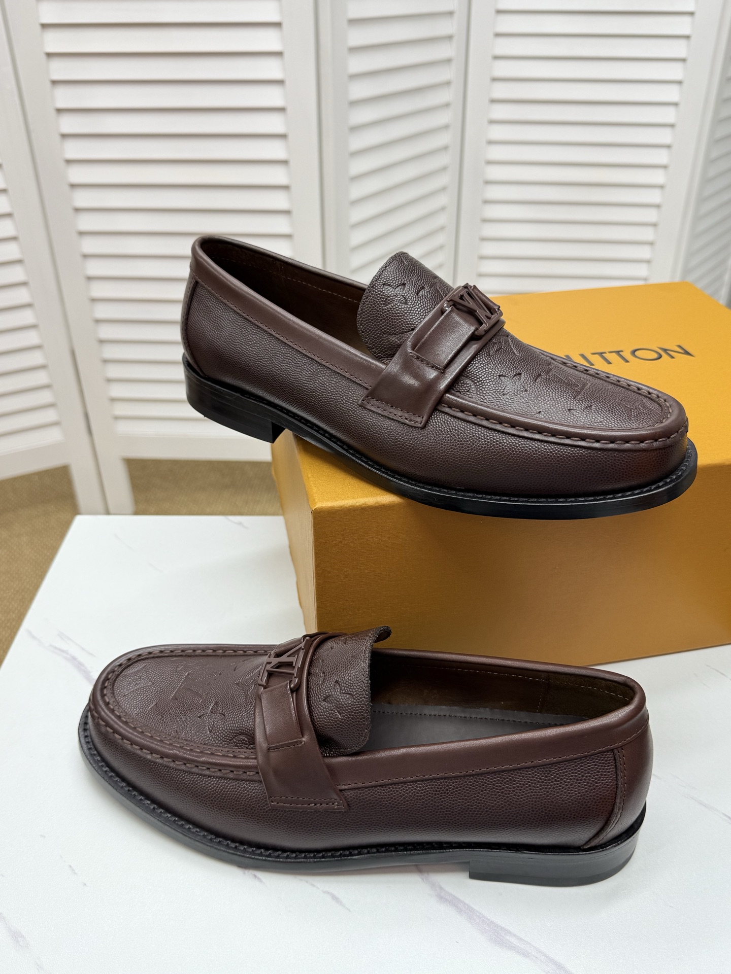 Louis Vuitton Leather Loafers, Designer Dress Shoes for Men, Luxurious & Comfortable 7 i1745350282657 8612 0 7