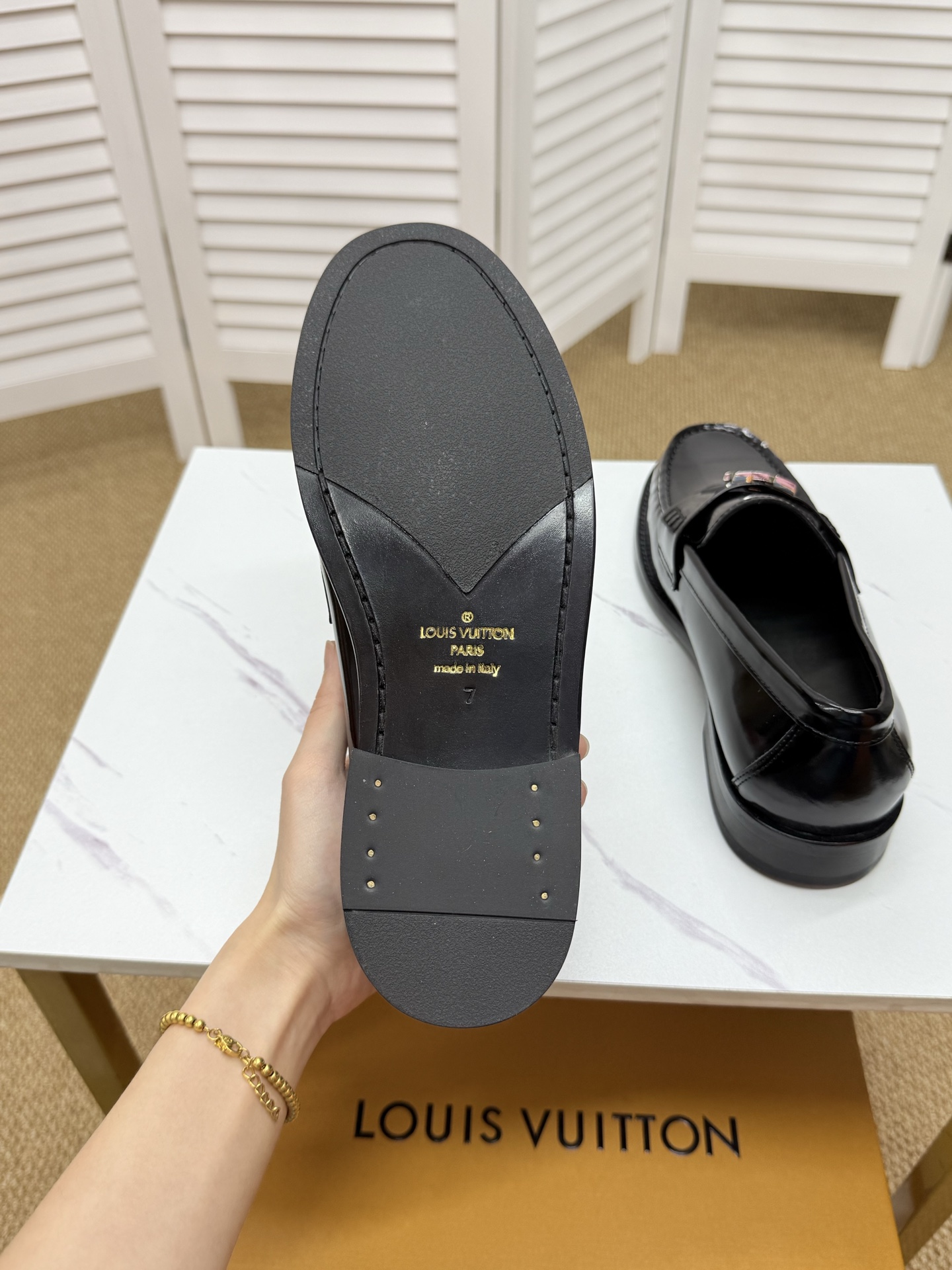 Louis Vuitton Leather Loafers, Black, Sizes 39-44, Handcrafted Comfort and Style 9 i1745350402840 9203 0 5