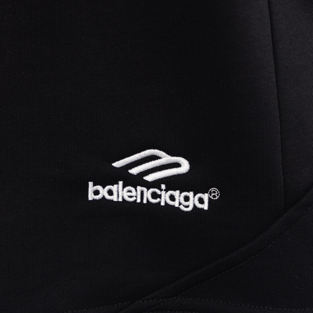 Balenciaga Paris Family Leisure Shorts: High-Quality, Customized, Imported Fabric, XS-L Sizes - 图片 9