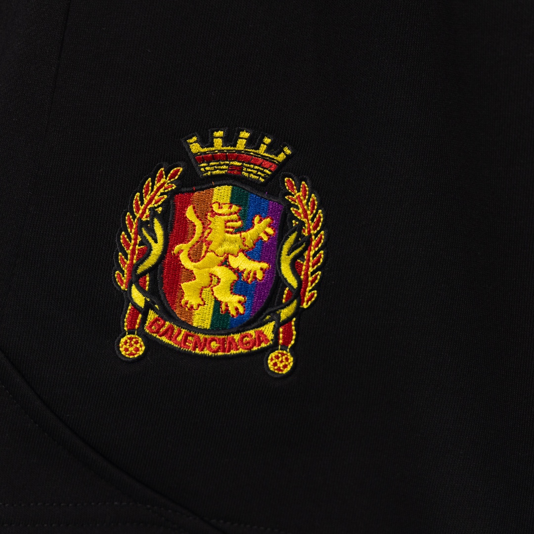 Balenciaga Paris Family Leisure Shorts: High-Quality, Customized, Imported Fabric, XS-L Sizes - 图片 8