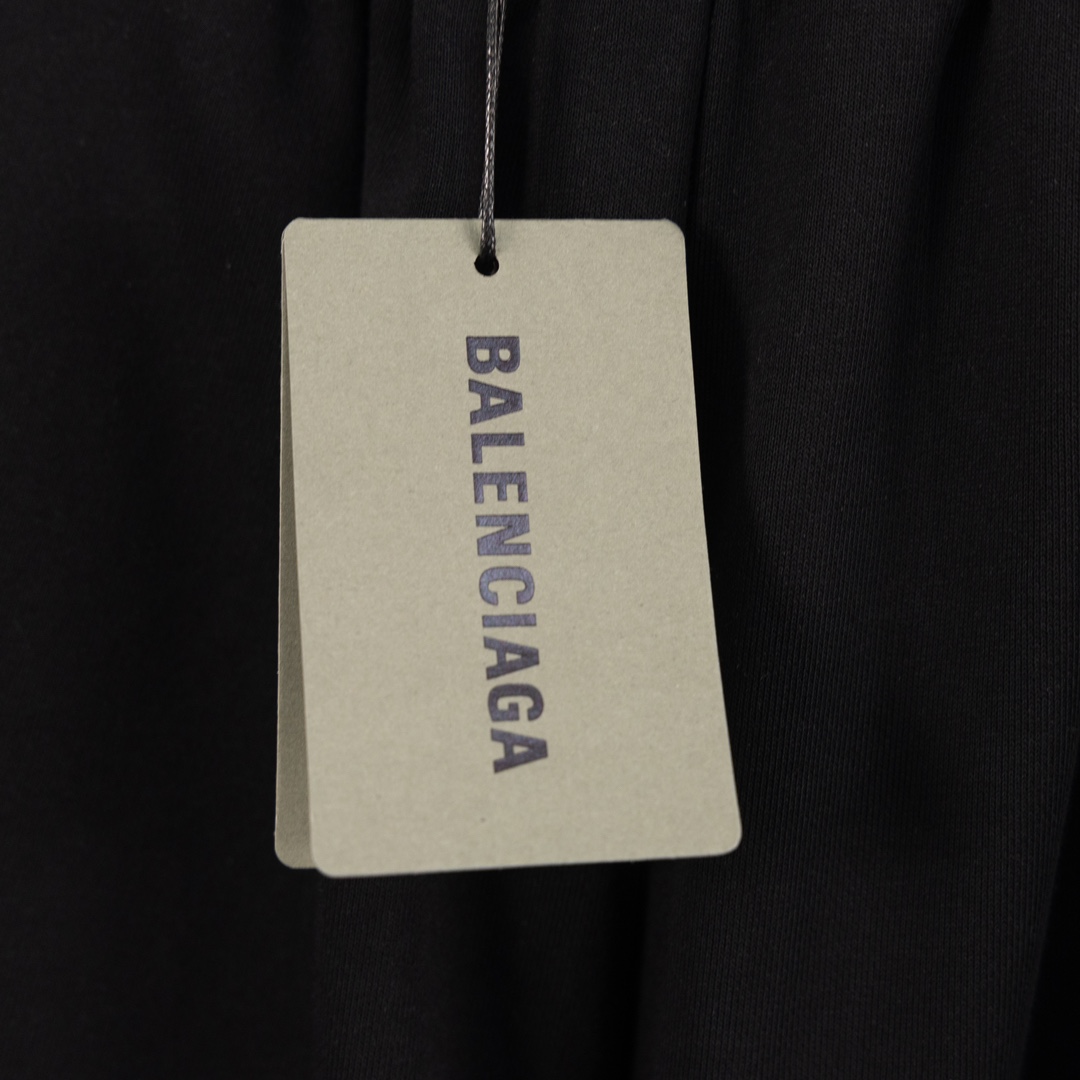 Balenciaga Paris Family Leisure Shorts: High-Quality, Customized, Imported Fabric, XS-L Sizes - 图片 3