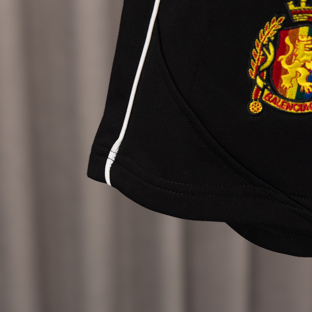 Balenciaga Paris Family Leisure Shorts: High-Quality, Customized, Imported Fabric, XS-L Sizes - 图片 7