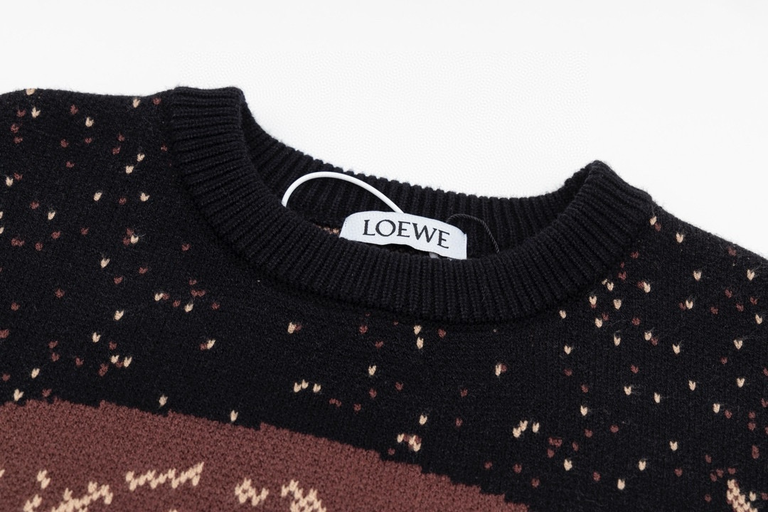 Loewe AD104 Sweater: High-Tech Wool Blend, Unisex Design, Premium Quality - 图片 6