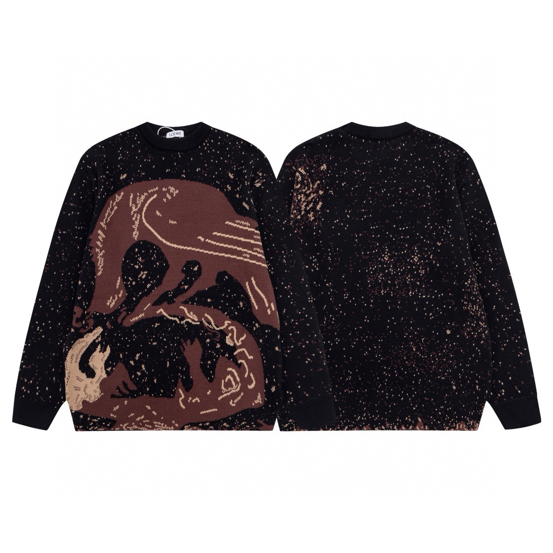 Loewe AD104 Sweater: High-Tech Wool Blend, Unisex Design, Premium Quality - 图片 1