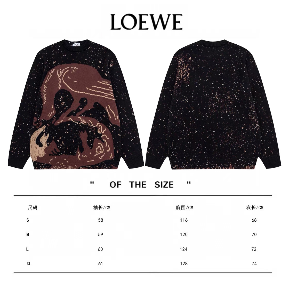 Loewe AD104 Sweater: High-Tech Wool Blend, Unisex Design, Premium Quality - 图片 9