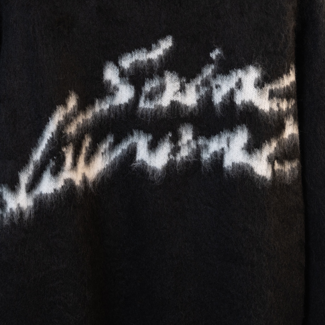 YSL St. Román’s Seahorse Hair Long Sleeve Sweaters Review - 图片 6