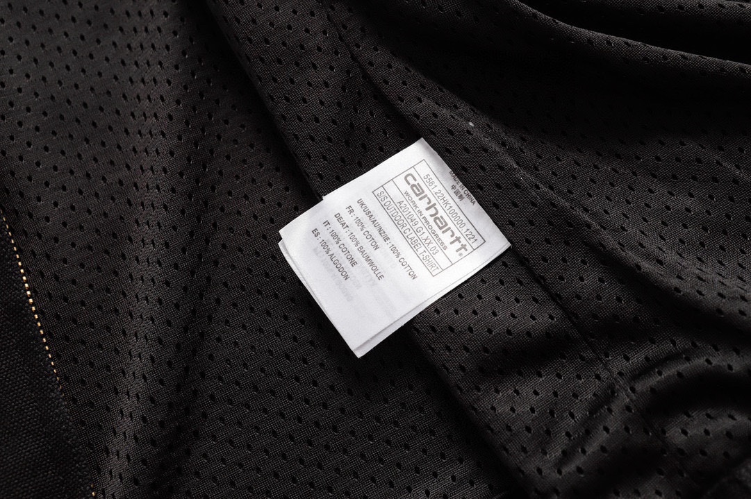 Carhartt Wipcahart Detroit Casual Coat: Classic Style, Premium Quality, Unisex, Black/Yellow, M-XL - 图片 7