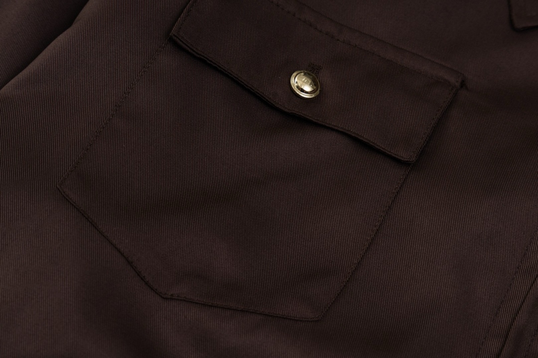 New Miumiu 24FW Cocoa Brown Jacket with Exclusive Features – Limited Edition! - 图片 8