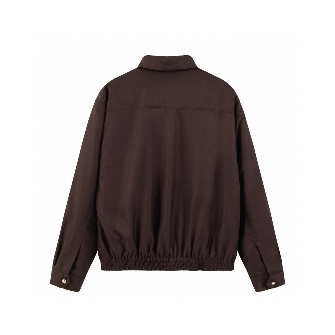 New Miumiu 24FW Cocoa Brown Jacket with Exclusive Features – Limited Edition! - 图片 3