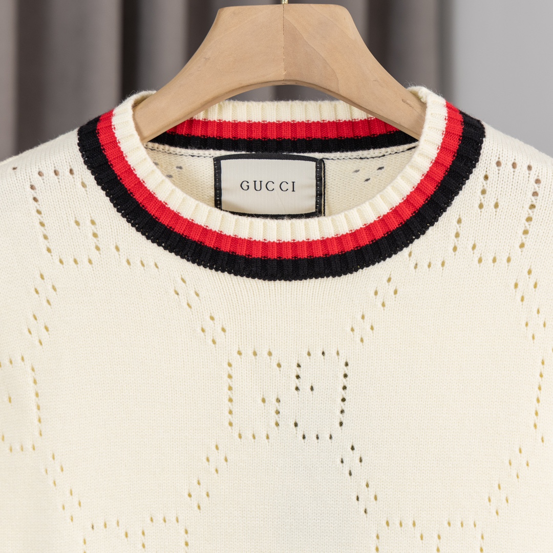 Luxury Wool Sweaters: Gucci’s AD176 Collection with High-Tech Craftsmanship - 图片 4