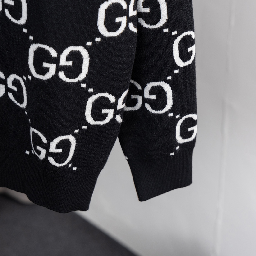 Luxury Wool Sweaters by Gucci: High-Tech Craftsmanship and Exquisite Details - 图片 6