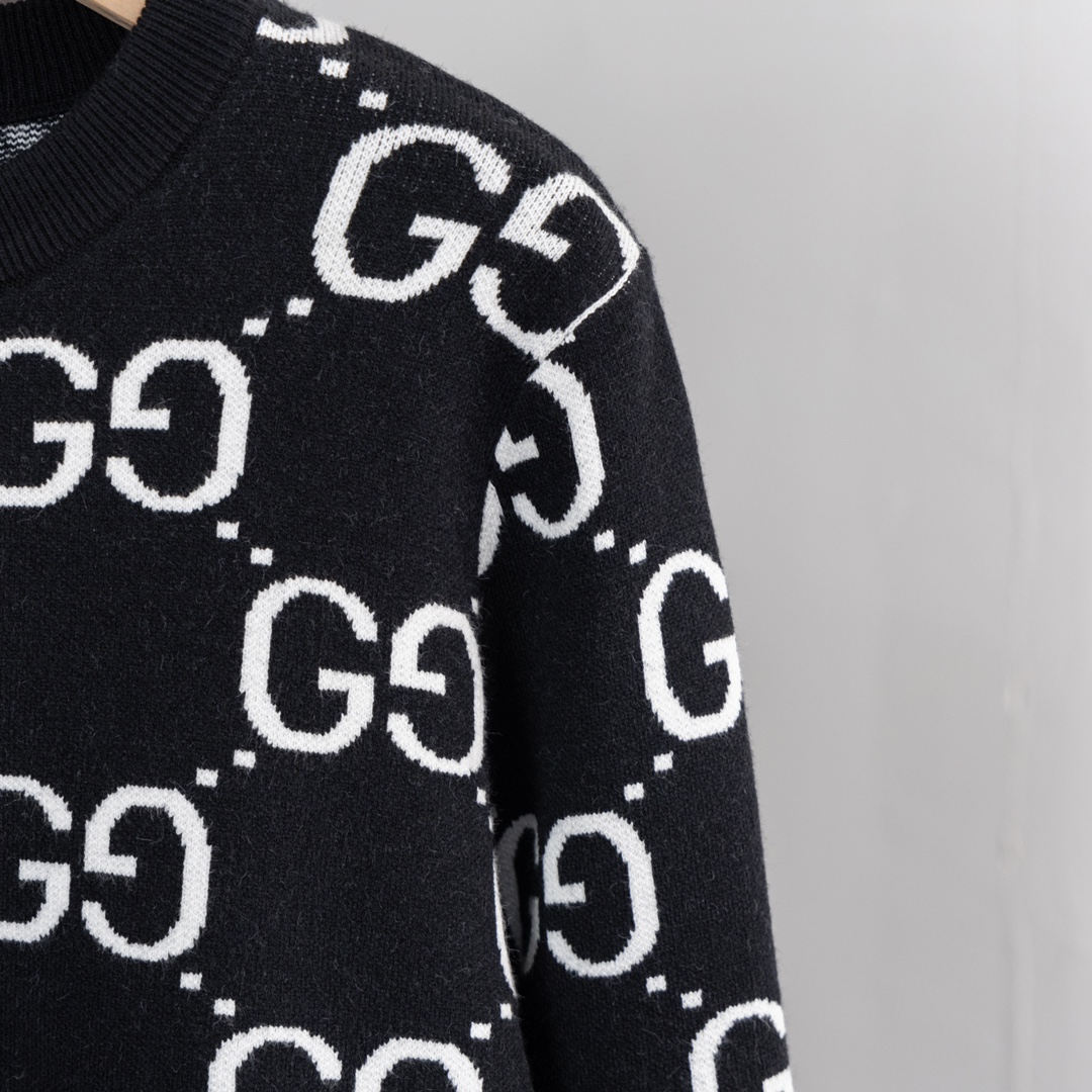 Luxury Wool Sweaters by Gucci: High-Tech Craftsmanship and Exquisite Details - 图片 5
