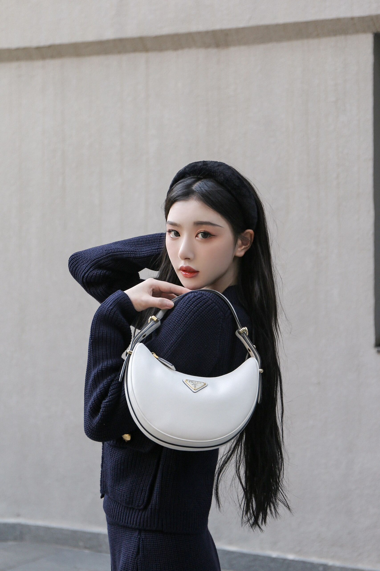NO:208539,Crescent moon crescent ~, Prada [top original list], prada19860909月牙弯弯~,普拉达【顶级原单】,prada,Bag