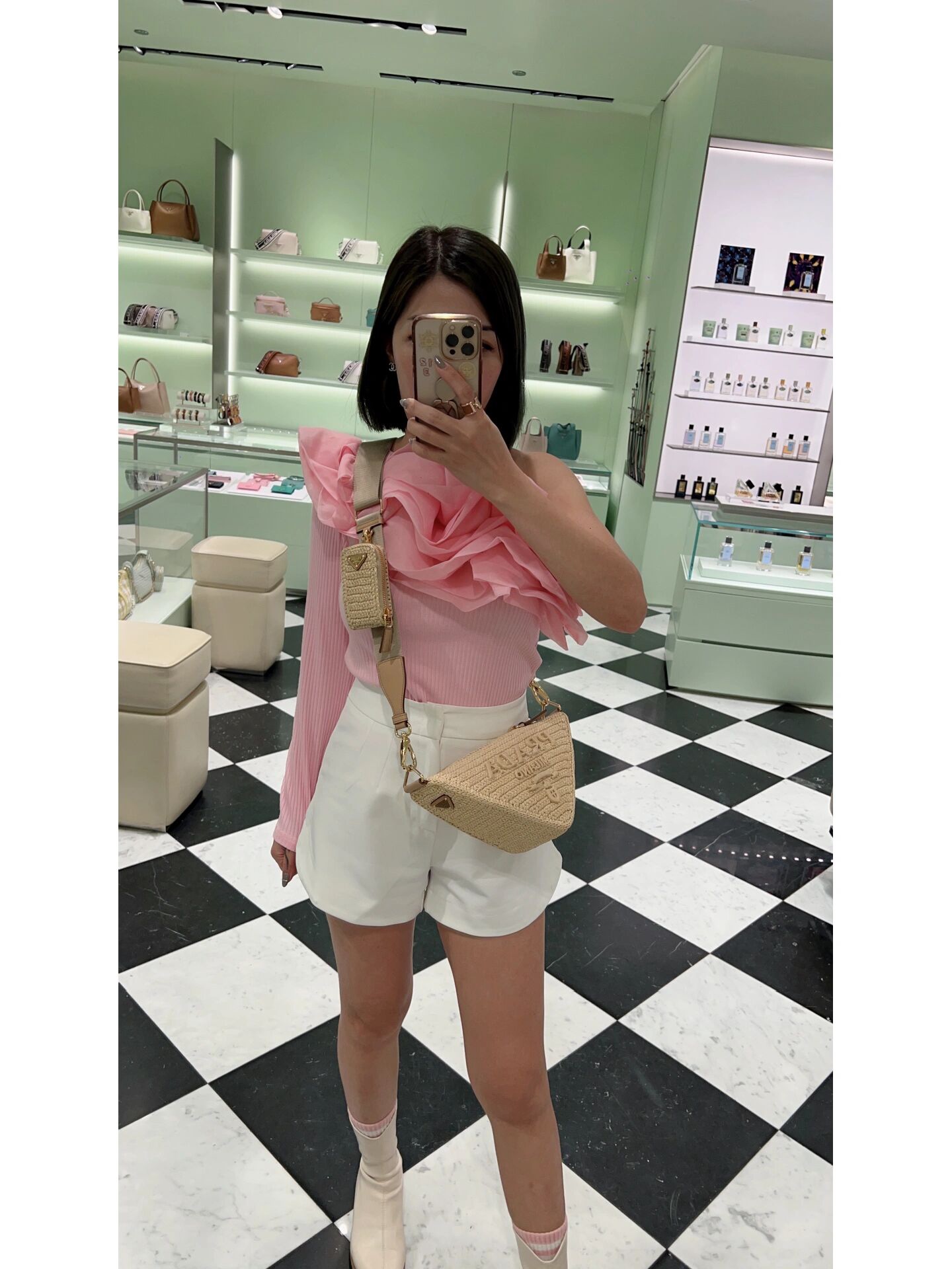 Prada Cabinet upper body picture