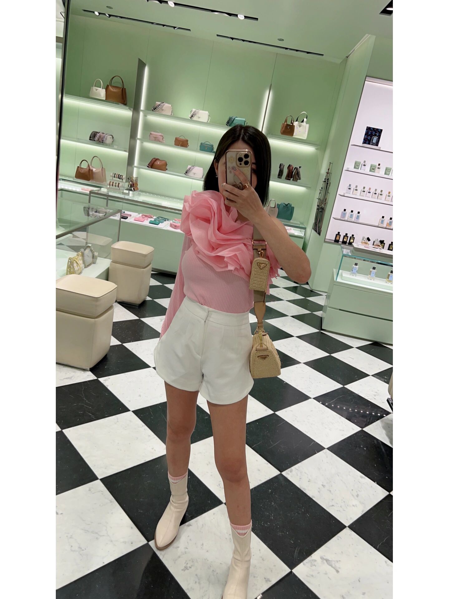 Prada Cabinet upper body picture