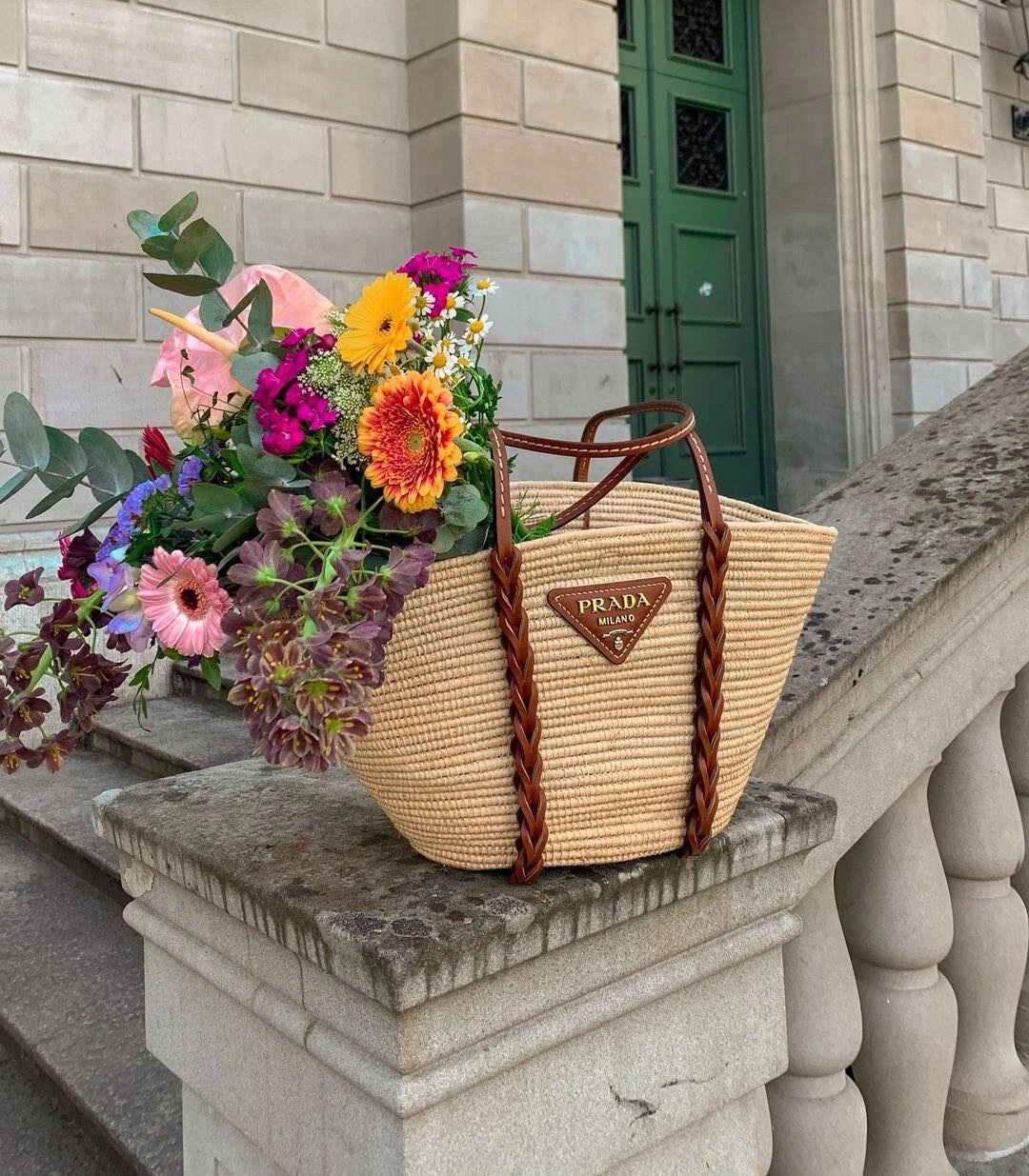 Prada The joy of straw bagsso beautiful