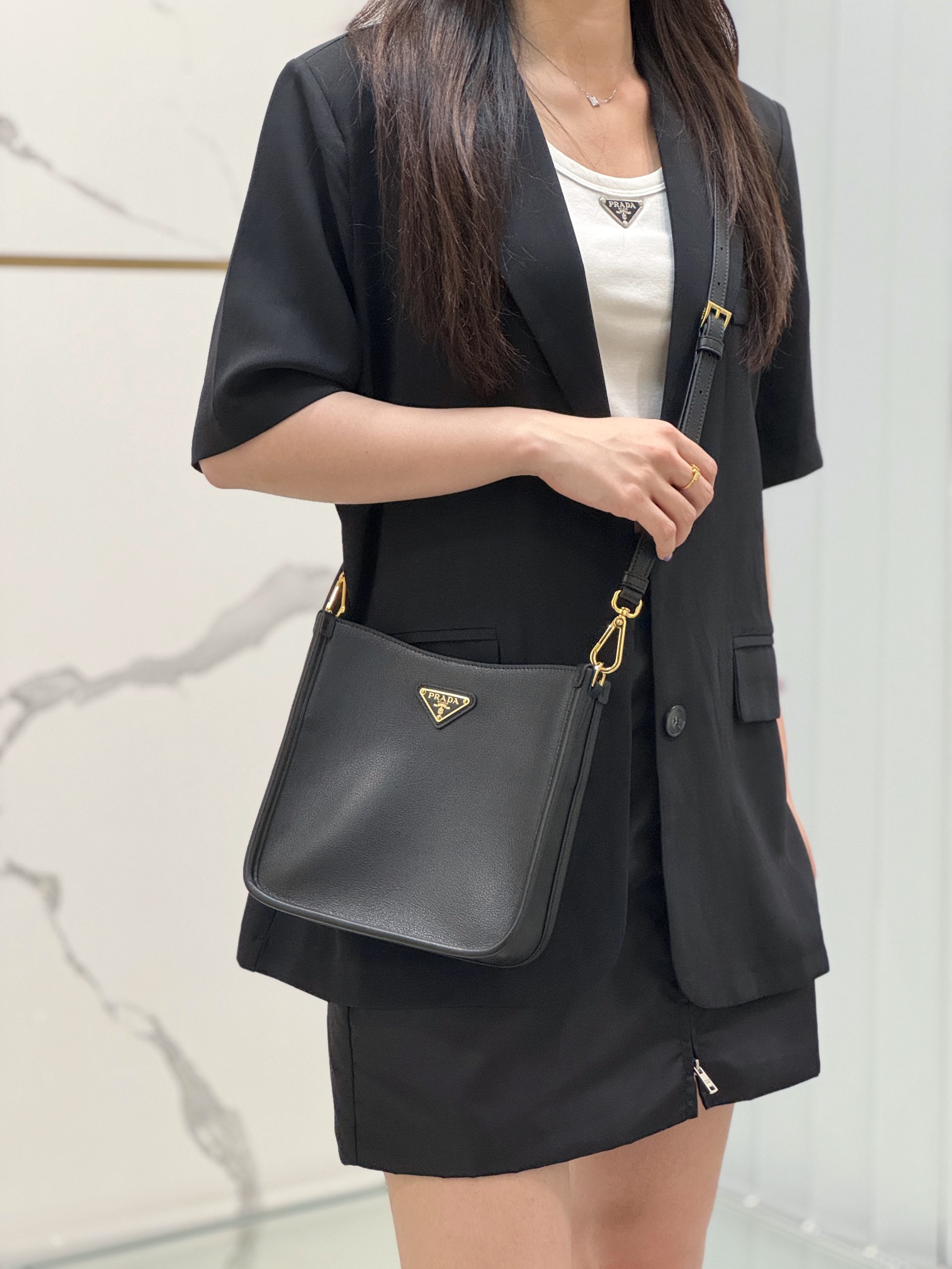 NO:391328,Take pictures of the upper body, Prada [top original list], prada19860909随拍上身图,普拉达【顶级原单】,prada,Bag
