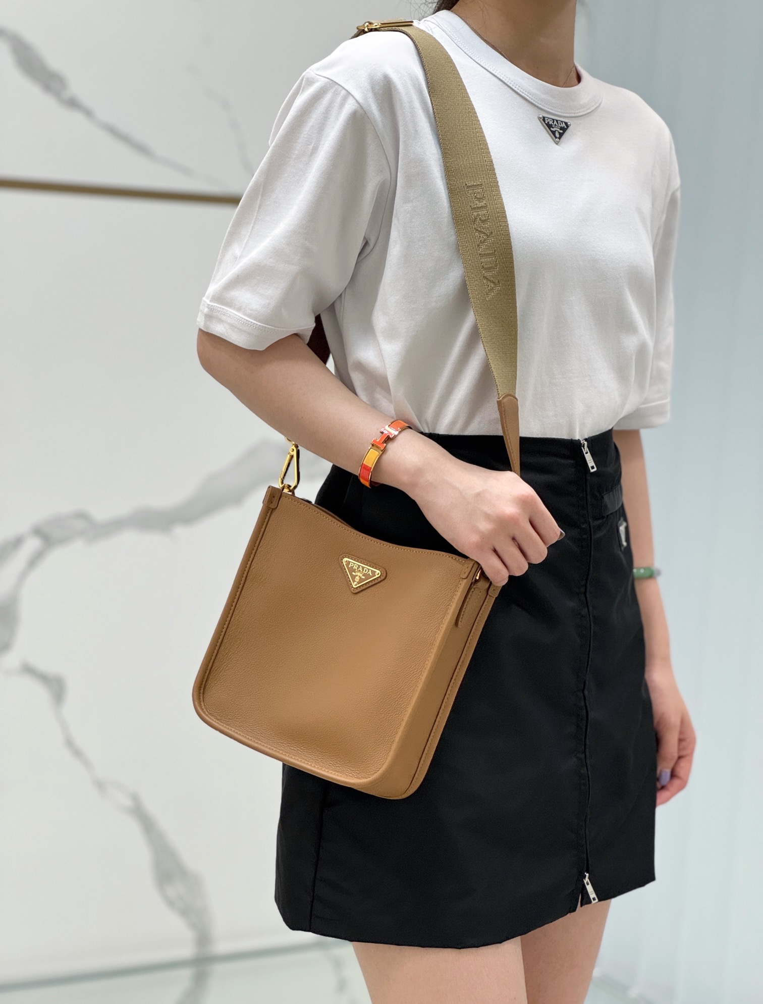 NO:391317,Take pictures of the upper body, Prada [top original list], prada19860909随拍上身图,普拉达【顶级原单】,prada,Bag