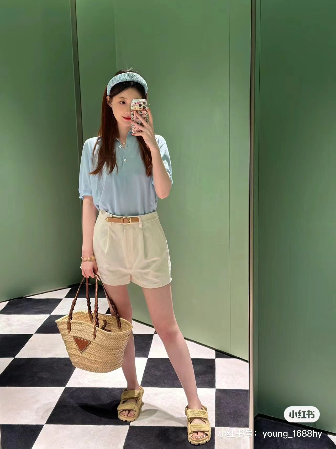 NO:208573,Full of vacation style, Prada [top original list], prada19860909满满的度假风呀,普拉达【顶级原单】,prada,Bag