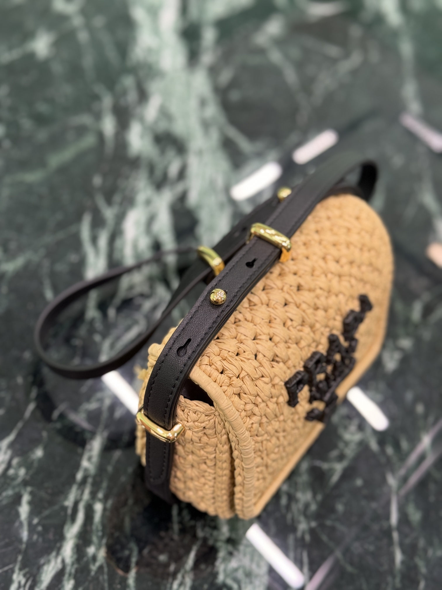 Prada Exclusively shipped from counters, single shoulder woven bag