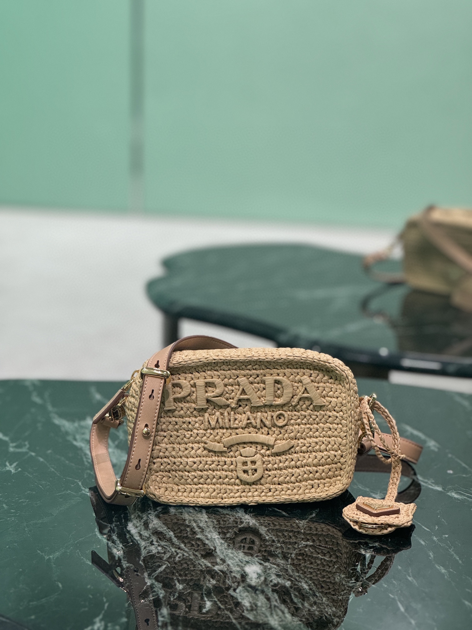 Prada Luxury Designer Handbag Shoulder Bag in fine calfskin